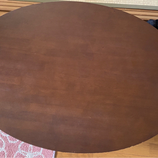 《値下げ》楕円形 木製テーブル