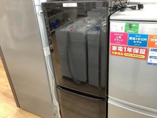 MITSUBISHI（ミツビシ）の2ドア冷蔵庫2019年製（MR-P15D）です。【トレファク東大阪店】