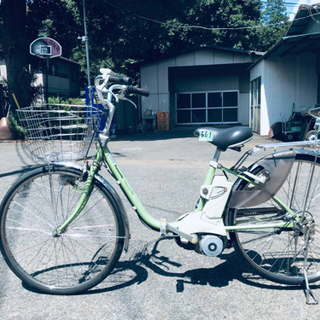 ②361番 電動自転車✨ Panasonic ビビ END63‼️