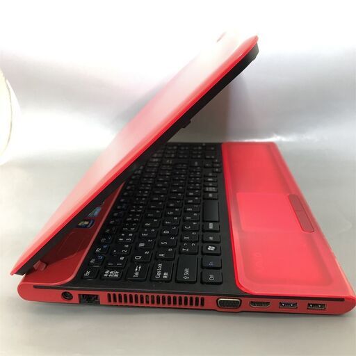 新品高速SSD 赤色 ノートパソコン 中古良品 Win10 15型ワイド SONY VPCCB4AJ 第2世代 i5 8GB RW 無線 Bluetooth カメラ Office有