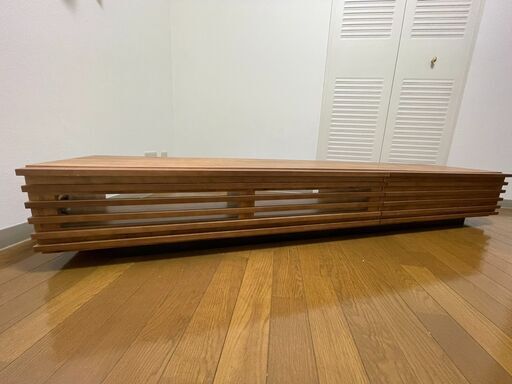 楽天レビュー☆4.5  横180㎝　国産ロータイプ木製テレビボード