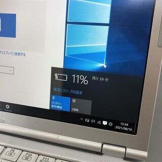 高速SSD 日本製 ノートパソコン Win10 中古美品 12.1型 Pana CF 