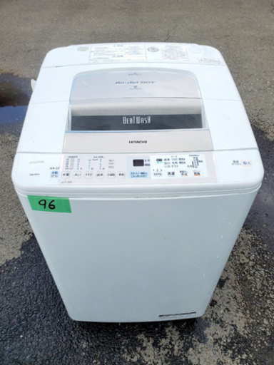 ⑤‼️9.0kg‼️96番 HITACHI✨日立全自動電気洗濯機✨BW-9PV‼️