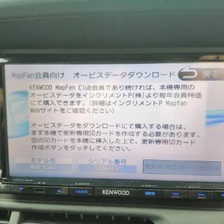 KENWOOD ケンウッド 彩速ナビMDV-L502　オービスデータ有    4x4フルセグ/DVD/SD GPS、地デジアンテナ有り  ホンダ オデッセイにして使用してたのでハーネス RA6