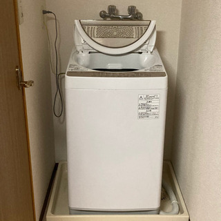 東芝 全自動洗濯機 7kg AW-7G3(W) 