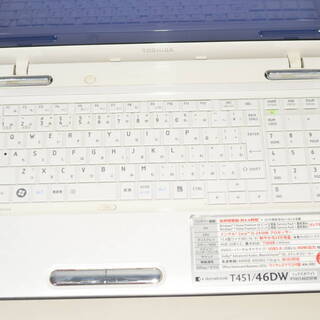 最新Windows10+office 新品SSD256GB 東芝Dynabook T451/46DW 高性能 第 