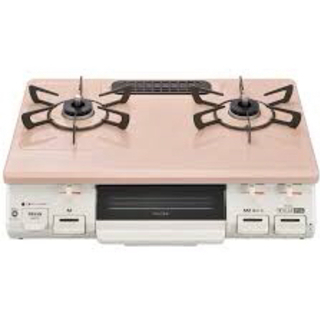 プロパン用 ピンクのガステーブル