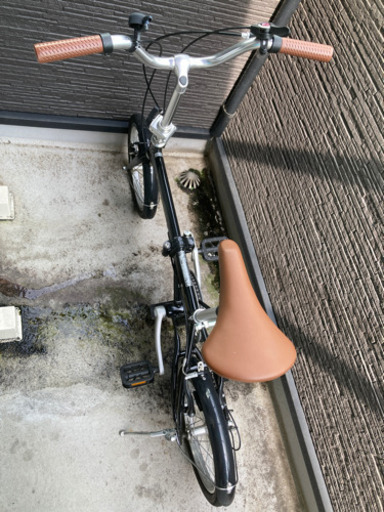 折り畳み自転車　16インチ　CAPTAIN STAG 輪行バッグ付き