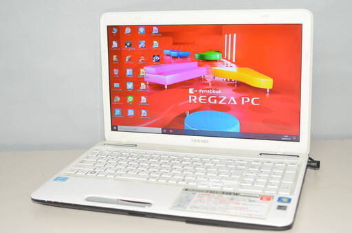 Windows10+office 大容量HDD750GB 東芝Dynabook T351/35EW 高性能 第二世代i3/4GB/15.6インチ/無線内蔵/HDMI/DVDRW/便利なソフト多数