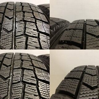 【DUNLOP WINTER MAXX WM02 175/65R14】スタッドレス【G.SPEED 14インチ 5.5J4HPCD100+38】バリ溝 ファンカーゴ ヴィッツ等　(MTJ103) クレジットカード QR決済可能