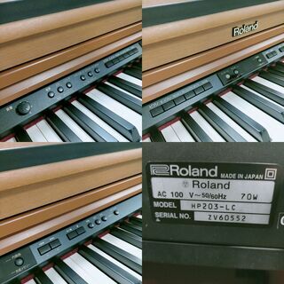 お渡しする方決まりました】Roland 電子ピアノ HP203