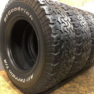 BF Goodrich All-Terrain T/A KO LT275/70R16 119/116S 16インチ 夏タイヤ 4本 ホワイトレター ランクル100/80 シグナス等　(TC369) クレジットカード QR決済可能