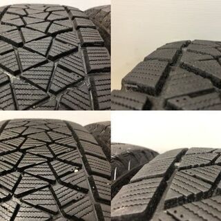【BS BLIZZAK DM-V2 225/65R17】スタッドレス【トヨタ ハリアー 純正ホイール 17インチ 7J5HPCD114.3+39】2018年製　(VTC424) クレジットカード QR決済可能 BS BLIZZAK DM-V2 225/65R17】スタッドレス【トヨタ ハリアー 純正