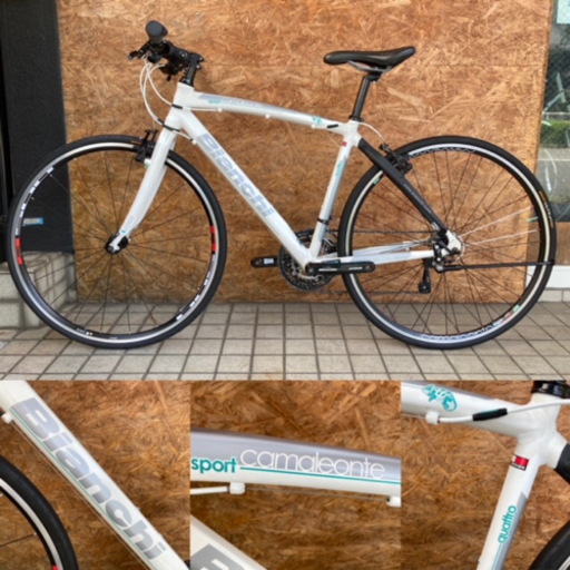 BIANCHI ビアンキ Camaleonte sport 4 カーボン バック クロスバイク