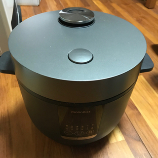 【美品】MONONICS 4合炊き 炊飯器 MN-RC12-BK...