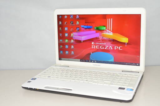 中古ノートパソコン 東芝 T350/E36BW 最新Windows10+office 大容量HDD640GB Core i3-380M/4GB/HDMI/15.6インチ/無線内蔵/便利なソフト多数