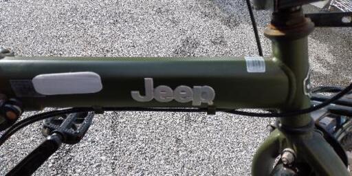 Jeep　折り畳み自転車（6段ギア付）　クリーニング済　管理番号71108