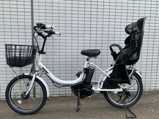 ブリジストン　BIKKE2 前後タイヤ新品　ホワイト　新基準　電動アシスト自転車