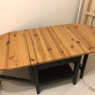 IKEA)折り畳みダイニングテーブル(値引しました