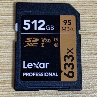 【ネット決済・配送可】Lexar 512GB Professio...