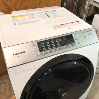 【動作保証60日間あり】Panasonic 2015年 NA-VX3500L 9.0kg / 6.0kg ドラム式洗濯乾燥機【管理KRS375】