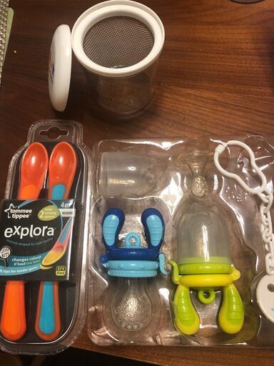 再値下げしました Kidsme モグフィースターターセットとレック ガラスのおかゆカップ 温度で色が変わるスプーン Toto 川崎のベビー用品 授乳 お食事用品 の中古あげます 譲ります ジモティーで不用品の処分
