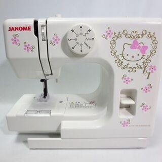 新古品☆JANOME ジャノメ ミシン キティちゃん ハロー・キ...