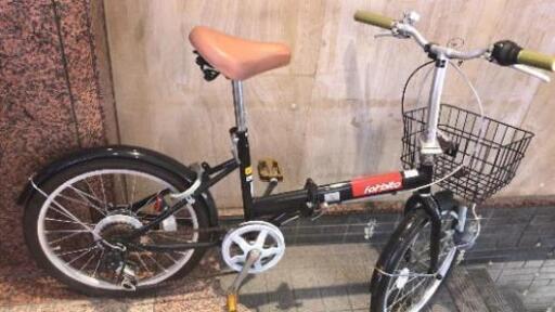 美品折りたたみ自転車