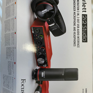 Focusriteの中古が安い！激安で譲ります・無料であげます｜ジモティー