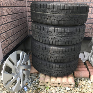 スタッドレス中古　205/65R16 鉄ホイールセット4本6分山