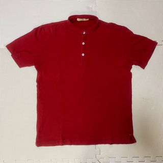 赤ポロシャツ　グローバルワーク