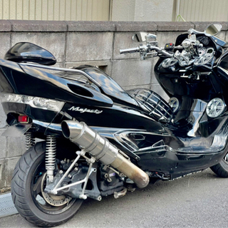 YAMAHA・マジェスティC・フルカスタム・LED500発以上・全国陸送可能〜