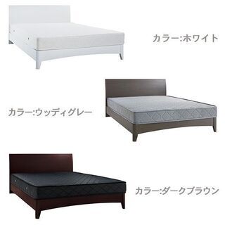 【美品】シモンズマットレス・ダブルベッド2セット　単品、セットどちらでも可