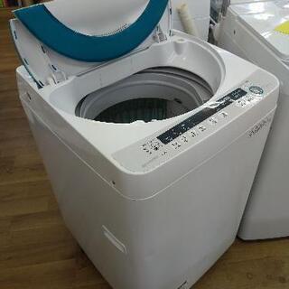 J075 早い者勝ち！☆6ヶ月保証☆7K洗濯機☆SHARP ES-GE70P 2015年製