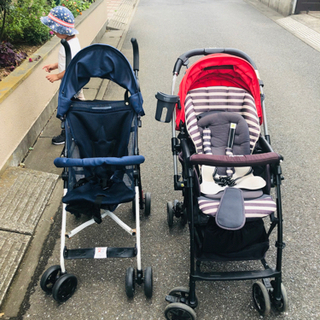 A ・B型ベビーカー　セットで差し上げます。