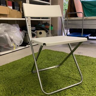 IKEA 　折畳み　椅子　パイプいす　残り4脚　チェア　No.84