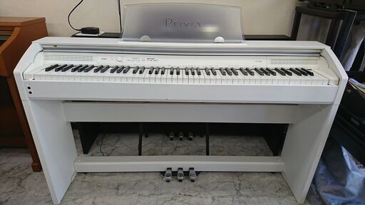 電子ピアノ CASIO カシオ privia プリヴィア PX-750WE 2013製 動作品