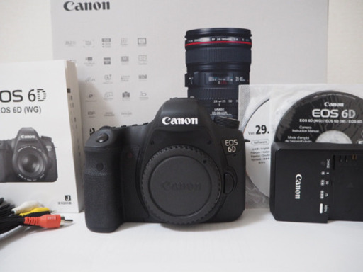 【新品級極上美品】Canon EOS 6D ボディ 付属品完備