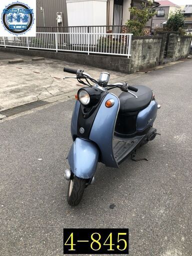 お取引頂きました。愛知県公安委員会許可業者(オートバイ商)☆GARAGE-ECO千音寺☆ヤマハ　ビーノSA10J青黒　4-845名古屋市中川区より!!