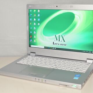 中古軽量ノートPC Windows10+office 新品爆速SSD240GB Panasonic CF 