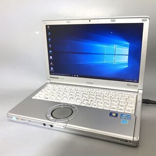 日本製 ノートパソコン Windows10 中古良品 12.1型 Panasonic CF 