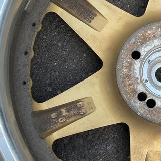 レーシングハート ホイール 17インチ 4本 4H100,114,5H100　7J+30,35