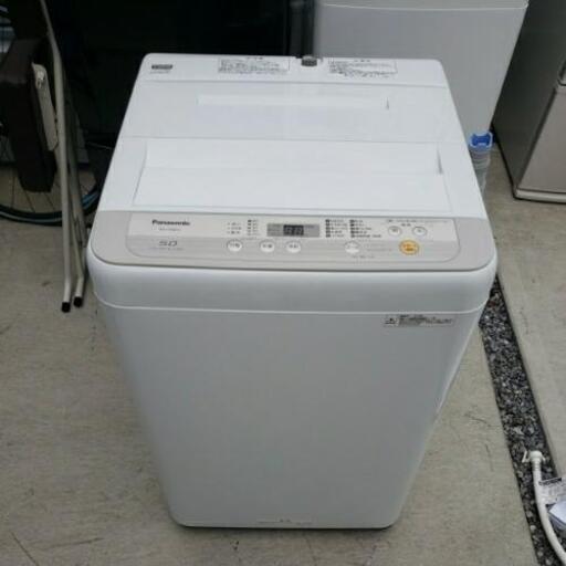 ☆美品☆Panasonic パナソニック 全自動洗濯機 5.0kg NA-F50B12 2019年製 ホワイト 直接引取大歓迎！