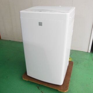 アクア　洗濯機　AQW-GS5E6（KW）　2019年製　中古品