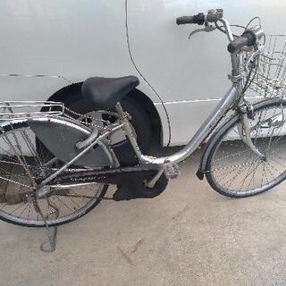 電動自転車 カギ3個 ブリジストン アシスタ 26インチ 3速  シルバー