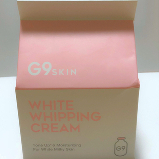 G9 skin white whipping cream