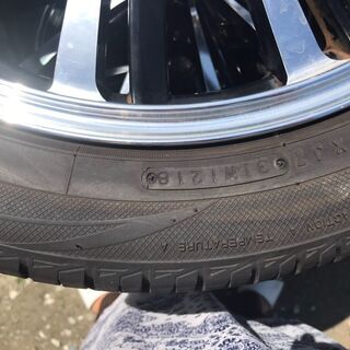 タイヤ、ホイール 18インチ社外アルミホイル4本セット225/45R18、8ミリ 