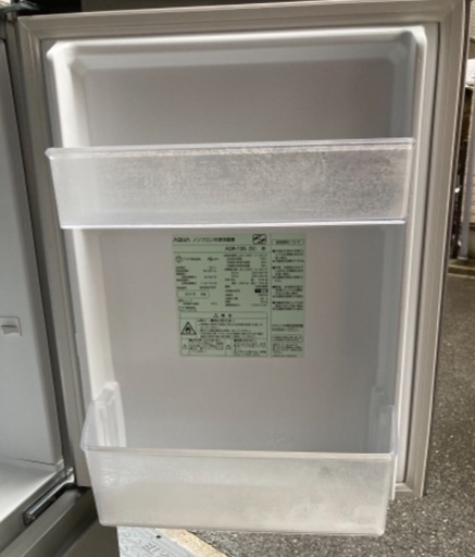 【RKGRE-705】特価！アクア/AQUA/126L 2ドア冷凍冷蔵庫/AQR-13G(S)/中古品/2018年製/当社より近隣無料配達！