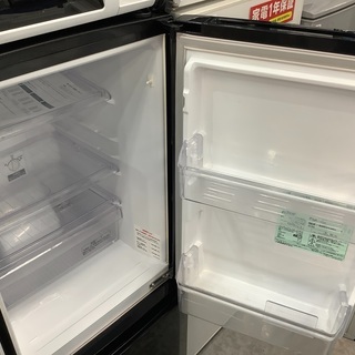 2ドア冷蔵庫 MITSUBISHI MR-P15A-B 2017年製 146L