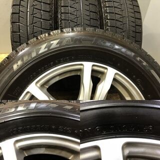 FEID 15インチ プリウス、ウィッシュなどに！ スタッドレス付き